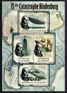 **burundi - LOTNICTWO, STEROWCE, HINDENBURG, ZEPPELIN !!!