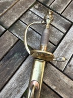 szpada, Niemcy-1870r.damast oryginal