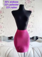 SPÓDNICZKA MINI KRÓTKA JASNOFIOLETOWA JASNY FIOLET