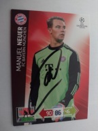 Karta panini autograf Bundesliga Bayern Manuel Neuer Champions League