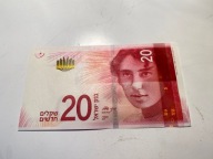 Izrael - 20 szekiel - UNC