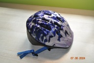 kask rowerowy FUTURA fioletowo - różowy R. 52-56cm