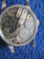 Wilcze ZEBY--ANTYK -Pasówka Szwajcarski Zegarek 53 mm--