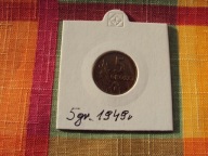 5gr 1949r brąz
