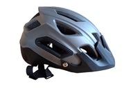 KASK ROWEROWY Z DASZKIEM r. L 58-61cm ROCKBROS HC-065 SZARO CZARNY