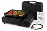 KUCHENKA TURYSTYCZNA GAZOWA 2w1 WALIZKA BIWAK GRILL na KARTUSZE/BUTLĘ BUTLA