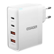 Essager Ładowarka Sieciowa 2x USB-C 2x USB-A Zasilacz QC 3.0 PD 3.0 100W