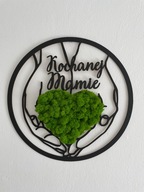 Serce chrobotek, prezent na dzień mamy