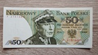 50 zł 1975 seria F stan 1 (UNC)