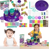 ZESTAW DO ROBIENIA SLIME GNIOTKOW GLUTOW FABRYKA SLIMOW DUZY XXL DIY DZIECI