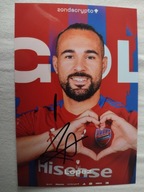 Zdjęcie 10x15 autograf Raków sezon 24/25 Gol Ivi Lopez