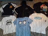 Tylko RESERVED BLUZA bluzy BLUZKA 6 szt r. 158 jak nowe ADVENTURE TIME