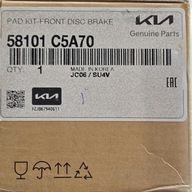 KLOCKI HAMULCOWE PRZÓD KIA OE 58101C5A70