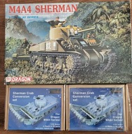 . M4A4 Sherman - Dragon 6035 plus Sherman Crab Converion set -Legend - 1/35