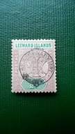 Leeward Islands * 1/2d QV kolonie angielskie brytyjskie