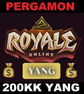 ROYALE ONLINE PERGAMON S2 ROYALE2 200KK YANG 200.000.000 YANG METIN2