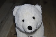 pluszak maskotka ładny miś polarny niedźwiadek 25 cm
