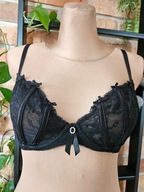 Ann Summers stanik biustonosz bra koronkowy haft miękki 75DD 34DD