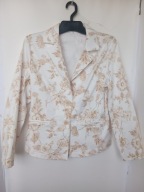 żakiet kremowy beżowy marynarka