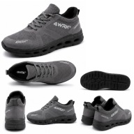 LEKKIE BUTY SPORTOWE ODDYCHAJĄCE ADIDASY LETNIE PRZEWIEWNE RAN SZARE R.41