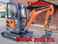 Minikoparka YUCHAI YC20 SR 2000kg YANMAR NOWA ! LEASING ! Zero obrys !
