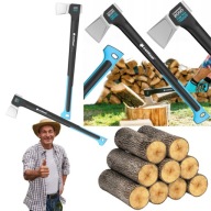 SIEKIERA ROZŁUPUJĄCA TOPOREK DUŻA DO ŁUPANIA DREWNA MOCNA SOLIDNA CELLFAST