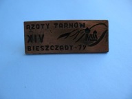 BIESZCZADY AZOTY TARNÓW RAJD stara ODZNAKA 1979 PTTK