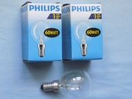 ZESTAW 2 SZT ŻARÓWEK TRADYCYJ. 60 W (E-14)-PHILIPS