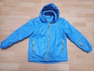 Kurtka Narciarska Zimowa Chłopięca z Kapturem 140