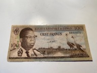 Kongo - 100 franków - 1962