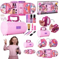 ZESTAW DO MALOWANIA MAKIJAZU DLA DZIECI MAKE UP DZIEWCZYNKI KUFEREK MAKEUP