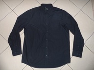 TAILORING NOWA GRANATOWA BAWEŁNIANA KOSZULA r XL 43