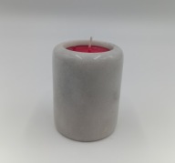 Świecznik wykonany z kamienia marmuru - bardzo ładny - na tealight