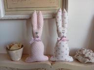 ZABAWNY KRÓLIK ZAJĄC DUŻY Z MATERIAŁU DEKORACJA