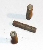 śruba imbusowa dociskowa wkręt dociskowy brok M8x36 ocynk żółty 10 szt