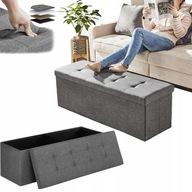 PUFA TAPICEROWANA OTWIERANA SCHOWEK SIEDZISKO