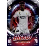 TOPPS MATCH ATTAX 2023-2024 ENERGY EN5 AURELIEN TCHOUAMENI