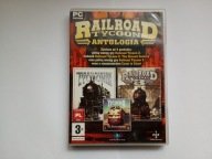 Railroad Tycoon 2 II + 3 III + Dodatki Antologia Polska Wersja PL PC DVD