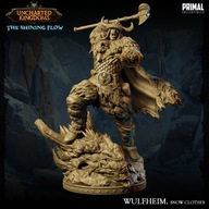 Barbarian Wulfheim - Uncharted Kingdoms - figurka RPG DnD D&D - druk 3D 14K
