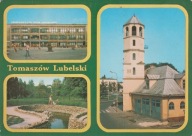 TOMASZÓW LUBELSKI - DOM HANDLOWY - PARK MIEJSKI - RYNEK - RATUSZ
