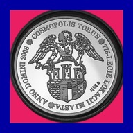 TORUŃ - 3 denary - 775 lokalizacji miasta - SREBRO