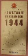 POWSTANIE WARSZAWSKIE 1944 - 65. rocznica Powstania Warszawskiego, 1 : 3000