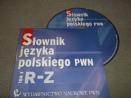 SŁOWNIK JĘZYKA POLSKIEGO Tom 3 R-Z , 80000 haseł,1000przysłów, CD jak nowe