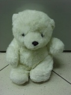 Pluszak maskotka - biały MIŚ