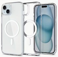 Etui do iPhone 15 Przeźroczyste Magsafe magnetyczne na telefon