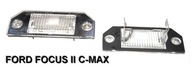 Lampa Oświetlenia TABLICY REJESTRACYJNEJ FORD MK-2 C-max C-MAX II focus