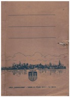 Teczka do AKT na dokumenty UWSP ZJEDNOCZENIE Toruń PRL Vintage Pewex Unikat