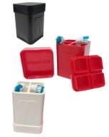 ORGANIZER NA SZCZOTECZKI DO ZĘBÓW POJEMNIK ŁAZIENKOWY ETUI PODRÓŻNE 3D