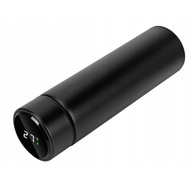 Kubek termiczny 500 ml z wyświetlaczem LED – szczelny – stalowy - termos