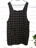 Nowa Nutmeg boska tkana sukienka połysk cudna 42/44